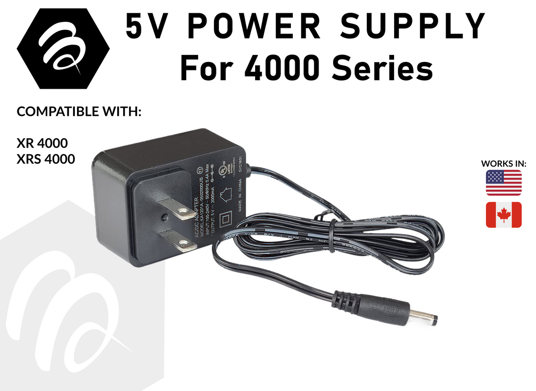 BuzzTV 5V Power Supply AC Adapter for 4000 Series