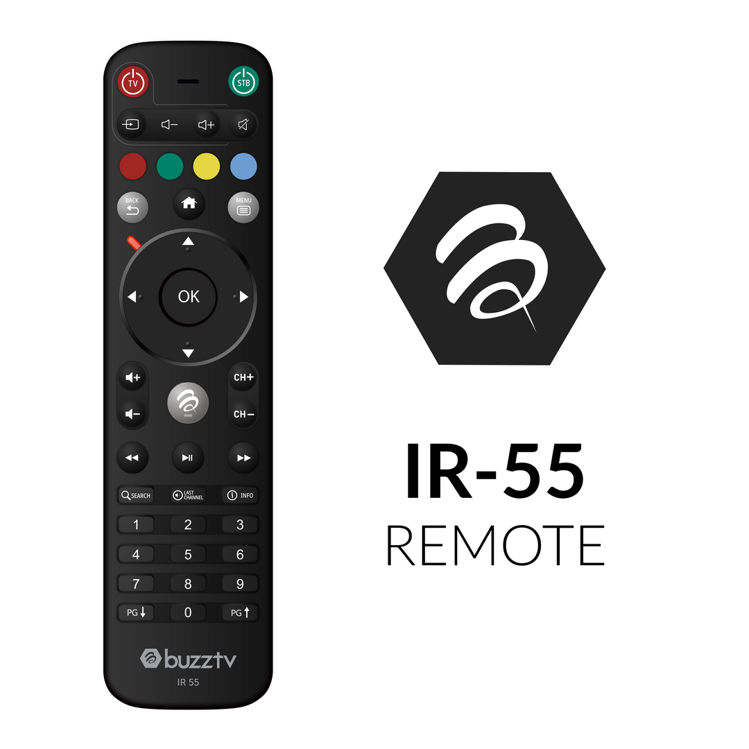 BuzzTV IR-55 Learning Remote