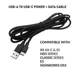 Load image into Gallery viewer, Fuente de alimentación BuzzTV de 5 V + cable tipo "C" de 6 pies