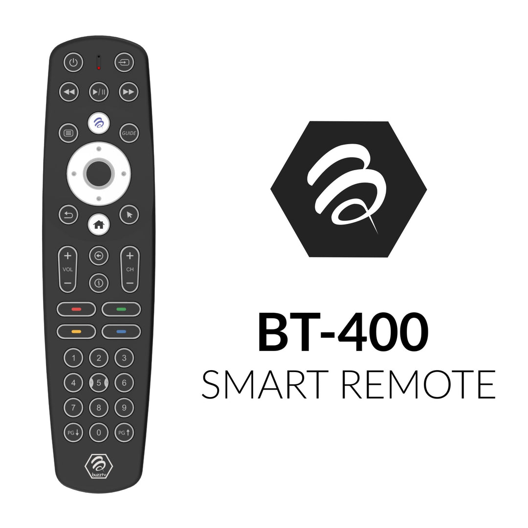 BUZZTV BT-400 FACTORY REPLACEMENT REMOTE CONTROL (( Pre-Order )) - BuzzTV Global