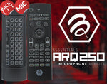 Load image into Gallery viewer, BuzzTV Essential ARQ-250 RGB Air Mouse Remote Control + MIC - BuzzTV Global