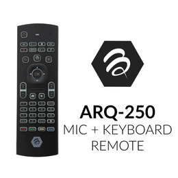 BuzzTV Essential ARQ-250 Mando a distancia Air Mouse retroiluminado + MIC 