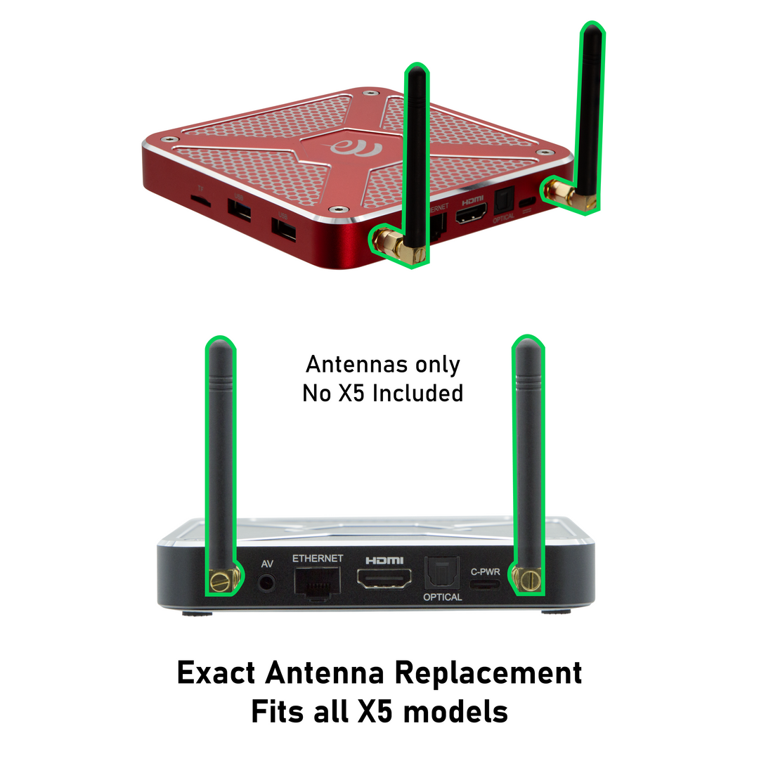 X5 Wifi Antenna replacement (Pack of 2)