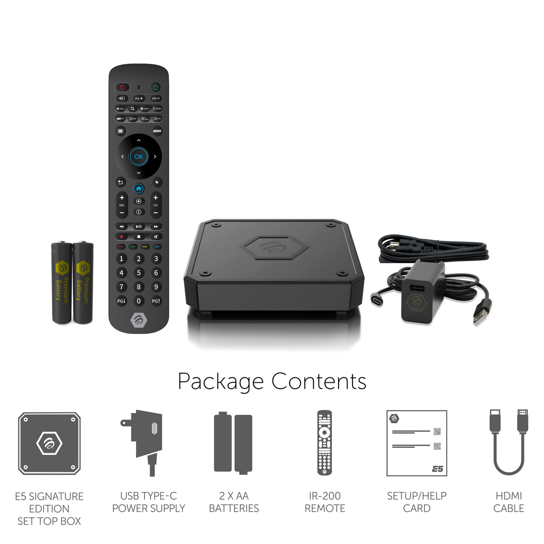 BuzzTV E5 Signature Edition