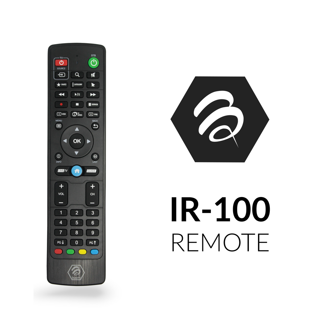 BuzzTV IR-100 Télécommande de remplacement d'usine 