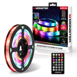 Load image into Gallery viewer, Monster 6.5FT Sound Reactive Color flow LED Light Strip
