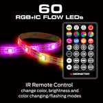 Load image into Gallery viewer, Monster 6.5FT Sound Reactive Color flow LED Light Strip
