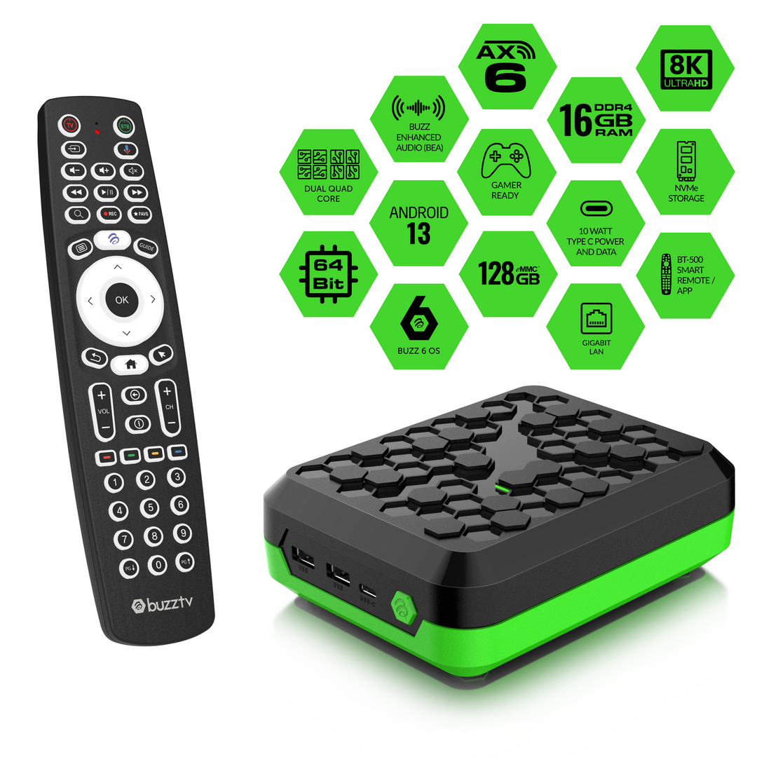 BuzzTV PowerStation 6 - 16GB RAM