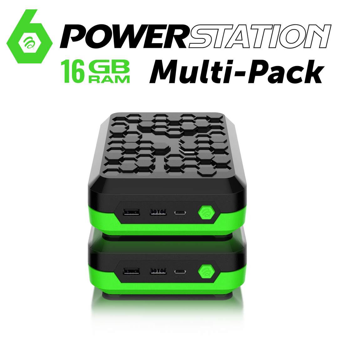 BuzzTV PowerStation 6 16GB | Multi-Pack