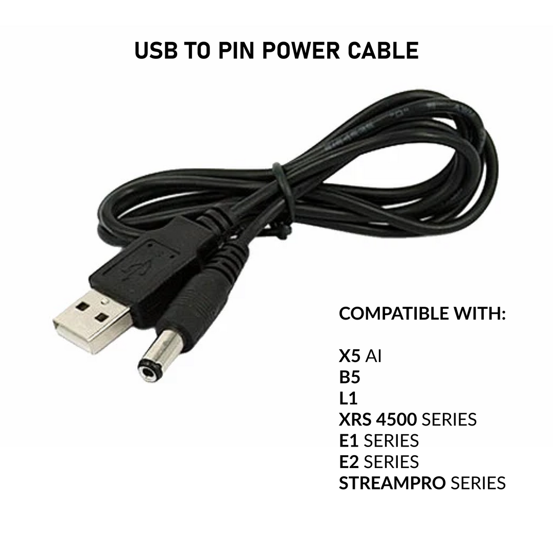 Adaptateur secteur d'alimentation BuzzTV 5 V pour série 4500