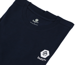 Load image into Gallery viewer, BuzzTV T-Shirt | Navy Blue | 100% Cotton
