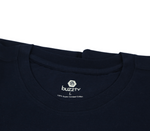 Load image into Gallery viewer, BuzzTV T-Shirt | Navy Blue | 100% Cotton
