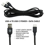 Load image into Gallery viewer, BuzzTV 5V Global Power Supply + 6FT Type &quot;C&quot; Cable - BuzzTV Global
